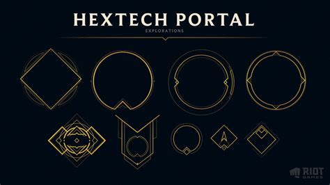 Hextech Visual Design Wild Rift Behance