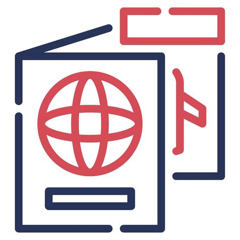 Passport Icon Illustration For Uiux Web App Infographic Etc