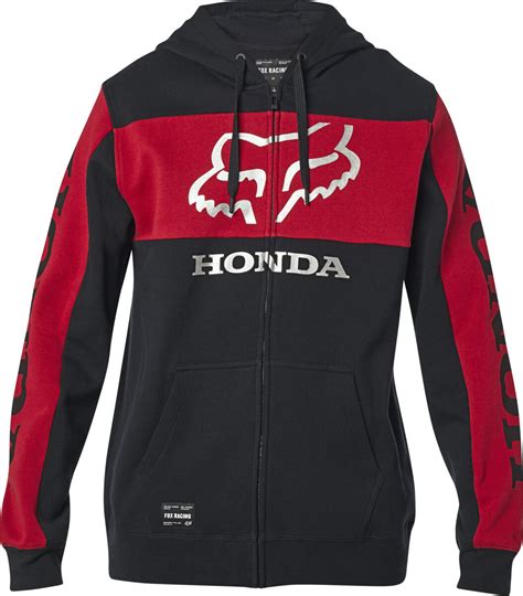 Fox Racing Honda Zip Hoodie - Bike Doctor Saskatoon