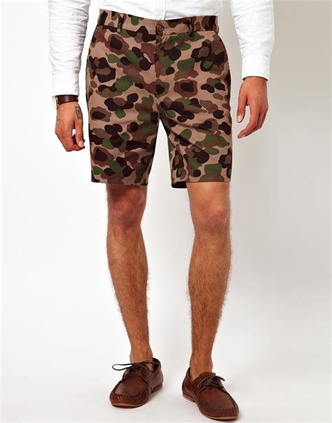 Asos Shorts In Camo Print Where To Buy How To Wear