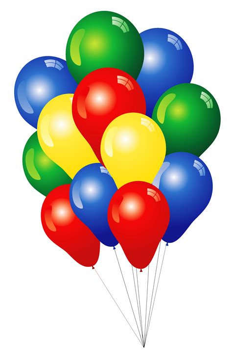 Happy Birthday Balloons Clipart | Free download on ClipArtMag