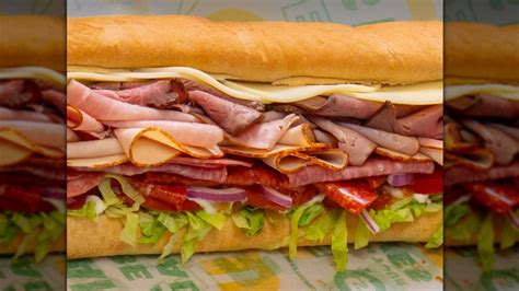 The 12 Unhealthiest Sandwiches At Subway