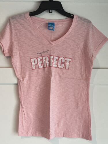 Womens Disney Mary Poppins V Neck Practically Perfect Pink T Shirt