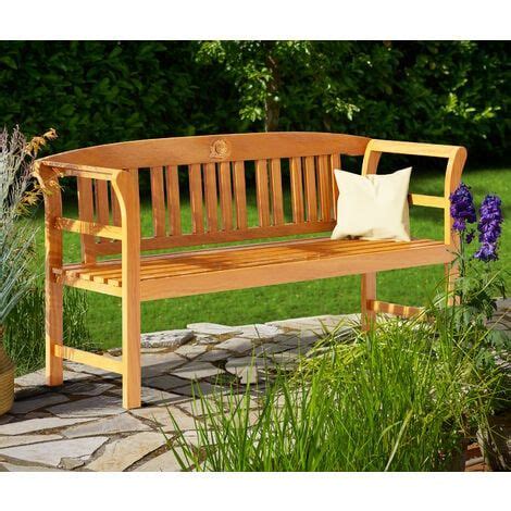 Banc de jardin ROSE 150cm en bois d eucalyptus certifié FSC banc