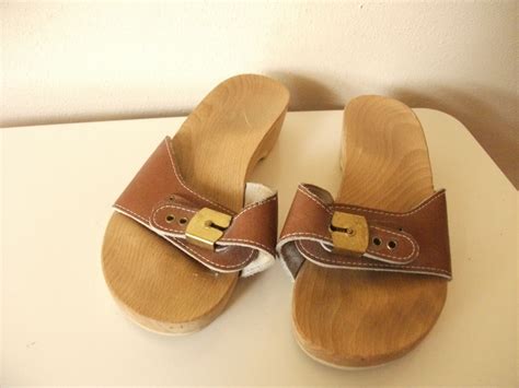 Classic S Dr Scholl S Exercise Sandals Wooden Sandals Exercise