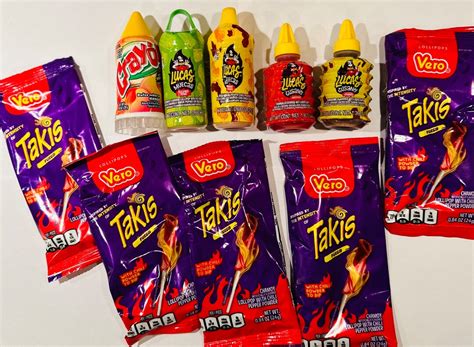 10 Items Takis Trending Sour Mexican Candy Lucas Trending Etsy