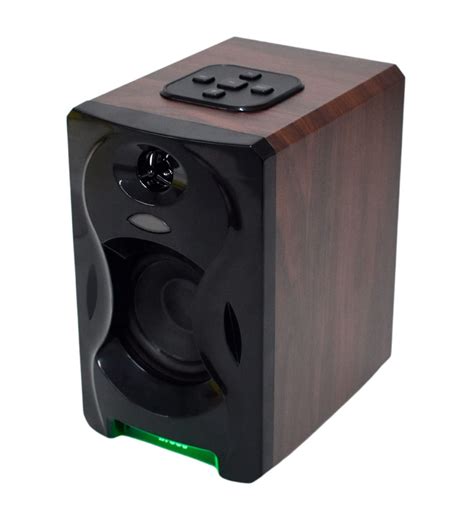 Bocina Bluetooth Dynamic Subwoofer De 3 De Madera Buytiti