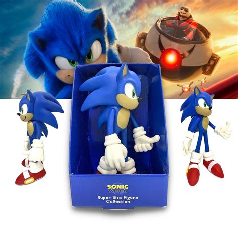 Boneco Sonic 23cm Azul Personagem Exclusivo Shopee Brasil