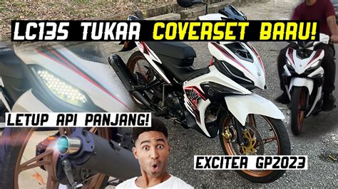 LC135 Tukar Coverset Exciter RC 2024 Magicboy Cdi Taikom Map Letop