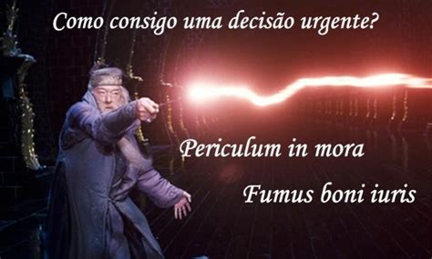 Aprendendo Direito Harry Potter Periculum In Mora E Fumus Boni Iuris