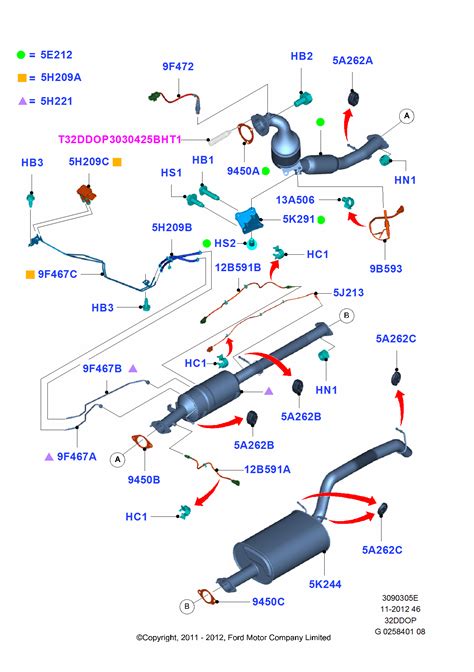 Exhaust System Ford Ranger Tke