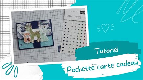 Tutoriel Pochette Carte Cadeau Stampin Up Youtube