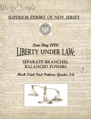 Fillable Online Judiciary State Nj Fact Pattern 3 6 Final Version Doc