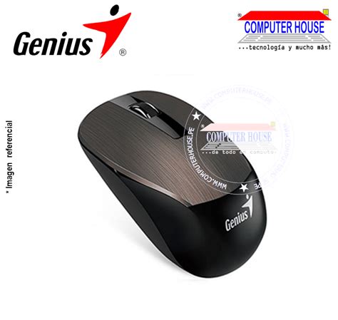 Genius Mouse Inalámbrico Nx 7015 Blueeye Chocolatenegro Conexión Usb