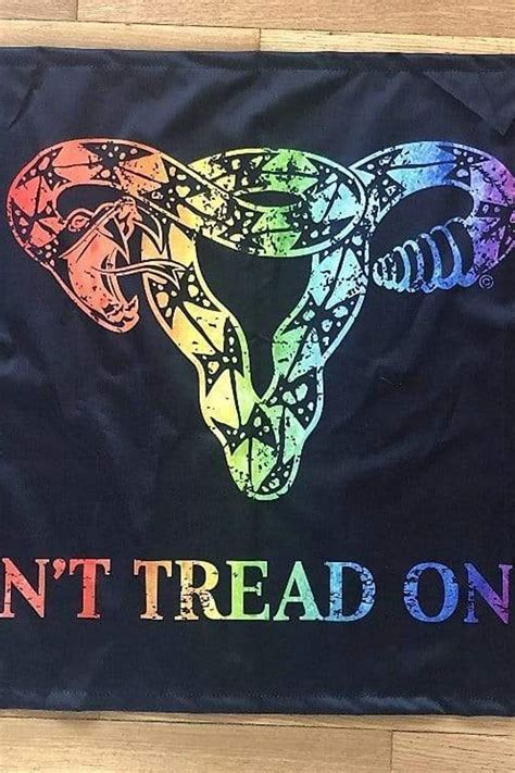 Don T Tread On Me Rainbow Pride Flag Shopperboard