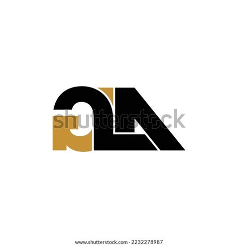 Gla Letter Monogram Logo Design Vector Stock Vector (Royalty Free ...