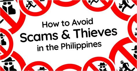 How To Avoid Scams Thieves In The Philippines