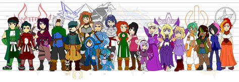 Lore Character Height Chart V2 By Dragon Fangx On Deviantart