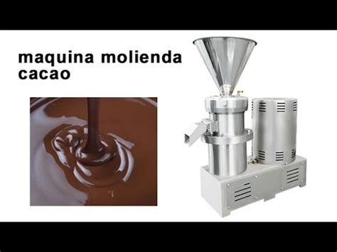 Maquina Molienda Cacao Molino Para Cacao Precio Youtube