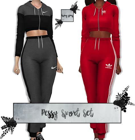 Sims 4 CC Best Activewear Exercise Clothes Male Female FandomSpot