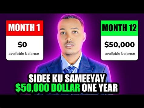 Sidee Ku Sameeyaa Dollar Bil Kasta Course Ka Faaiida Badan