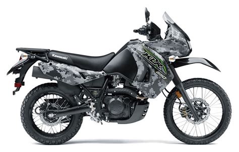 New 2018 Kawasaki Klr 650 Camo Matrix Camo Gray Motorcycles In