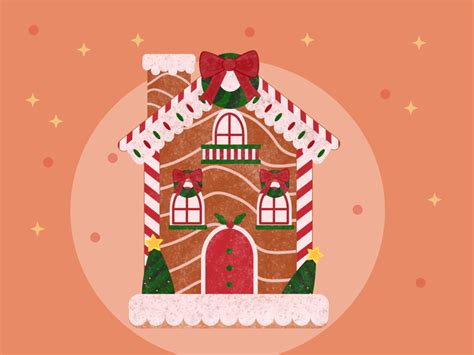 Gingerbread House By Andra Secelean On Dribbble