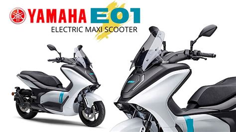 2022 Yamaha E01 Electric Scooter Announced Range Availability