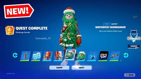 All Fortnite Winterfest Quests And Rewards