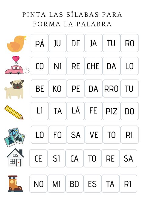 Trazos De Silabas I 2 En 2021 Silabas Actividades De Letras Images
