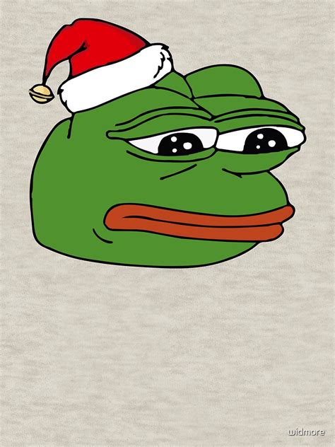 "Christmas Pepe" T-Shirt by widmore | Redbubble