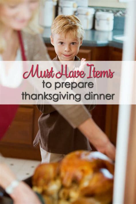 Must Have Items To Prepare Thanksgiving Dinner Best Thanksgiving