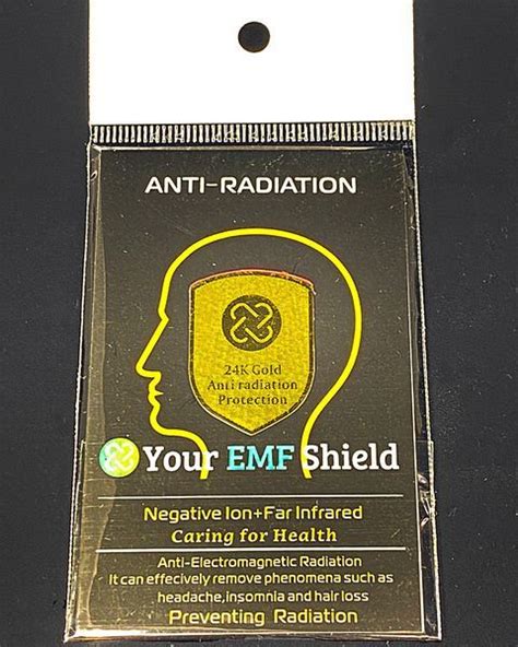 EMFDEFENSE™ Negative Ions Sticker | Negative ions, Negativity, Cell phone radiation