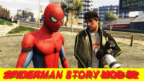 Spiderman Story Mode Paparazzo 2 Gta 5 Mod Youtube