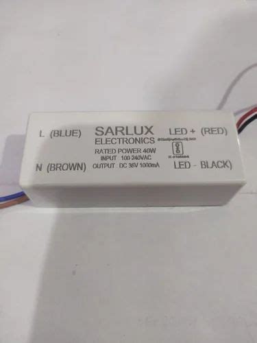 W Sarlux Electronics Vdc Led Driver At Rs Piece In New Delhi