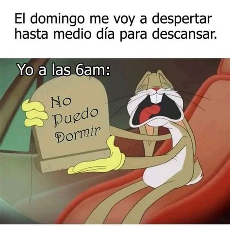 El domingo me voy a despertar hasta medio día para descansar Yo a las