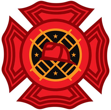 Clipart Maltese Cross Firefighting