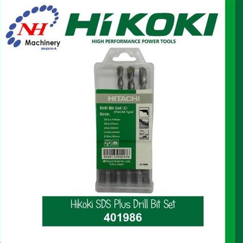 Hikoki Sds Plus Drill Bit Set Ngee Hin Machinery