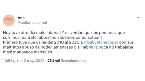 Pablo Duggan Y Ana Maccaroni La Locutora Que Lo Denunci Por Maltrato