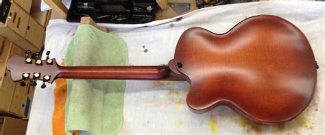 Laminate Archtop Mini Production Run Sneak Peek Inside Victor