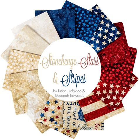 Deborah Edwards Linda Ludovico By Yard Stars And Stripes 3954 191