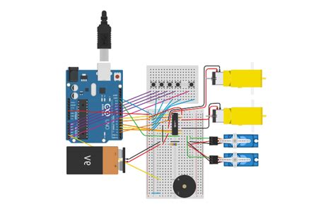 Circuit Design Microcontroller Design Final Circuit Tinkercad