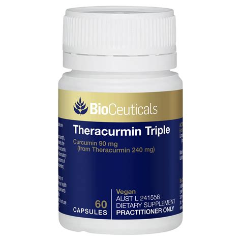 Buy Bioceuticals Theracurmin Triple 60 Capsules Online At Chemist