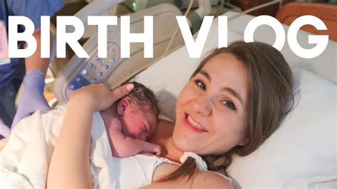 Raw Emotional Unmedicated Birth Vlog Labor And Delivery Of Our Son