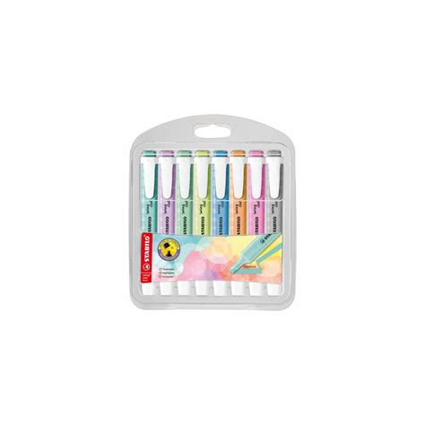 Rotulador Stabilo Fluorescente Swing Cool Pastel Estuche De