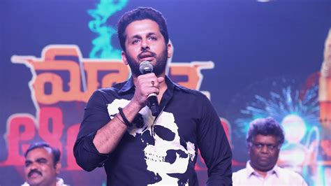 Nithiin Speech Mark Antony Pre Release Event Vishal Gulte