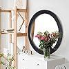 Amazon Jjuuyou Black Round Wall Mirror Circle Mirror For