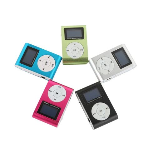 Small Size Portable MP3 Player Mini LCD Screen MP3 Player Digital Music ...