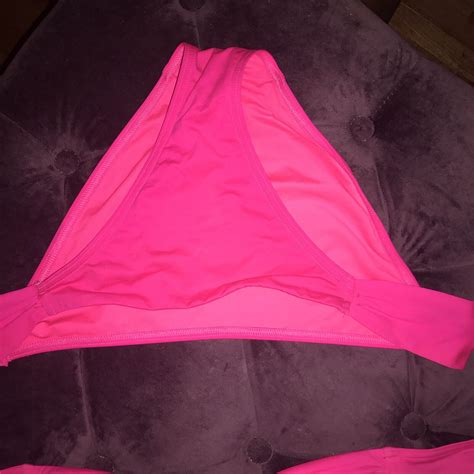 Victorias Secret Pink 2 Piece Bikini Size Medium Hot Gem