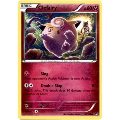 Pokemon Trading Card Game Call Of Legends Single Card Common Clefairy